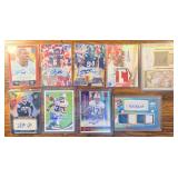 NFL Players Auto lot of 9- numbered,patch,RC