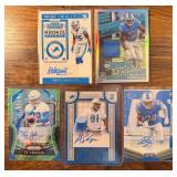 Detroit Lions lot of 5- Auto, RC,patch,prizm