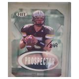 2001 Emerald Prospector Drew Brees Card
