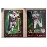1996 Pinnacle 20 Card Double Disguise NFL Insert S
