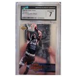 1993 UD Holo Jams Shaquille O'Neal CGC 7