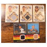 MLB Stars Memorabilia lot of 5
