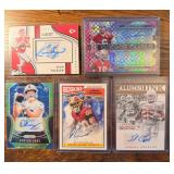 NFL Stars Auto lot of 5- RC,Prizm,#d