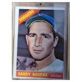 1966 Topps Sandy Koufax #100 Card