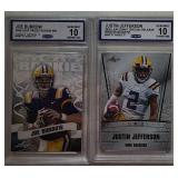Joe Burrow & Justin Jefferson RCS Both CCG 10s