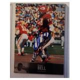 1997 UD Legends Auto Card Bobby Bell
