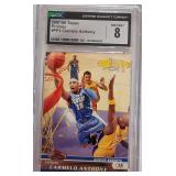 2007 Topps Promos Carmelo Anthony CGC 8