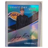 2017-19 Panini Lonzo Ball Auto RC /25