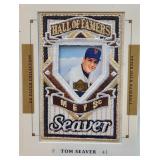 Lot Of 6 Patch Cards From Past Greats Seaver & Mor