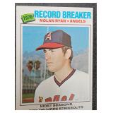 12 70s-80s Nolan Ryan Cards