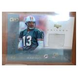 2001 UD Game Gear Dan Marino Game Used