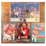 Joe Montana HOF Legend lot of 5