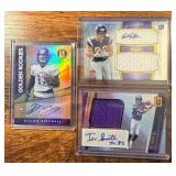 Minnesota Vikings Auto lot of 3- numbered,patch,RC