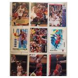 Lot Of 9 1990s Michael Jordan Cards