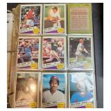 Two Nearly Complete 1985 & 86 Topps MLB Sets In Bi
