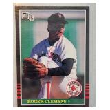 Lot Of 5 1985 Topps/Donruss Roger Clemons Rookies