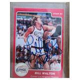 Signed 1984-85 Bill Walton Star Card #22
