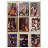 Lot Of 9 1990s Michael Jordan Cards