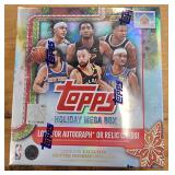 2025-26 Topps Holiday NBA Mega Hobby Box Sealed