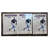 3 1995 UD Michael Jordan MLB RCS