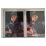 Two 2021 Topps Classic Draft PK Jeter one is /100