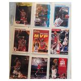 Lot Of 9 1990s Michael Jordan Cards