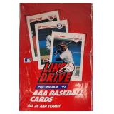 1991 Line Drive AAA Baseball Sealed Box Pre Rookie