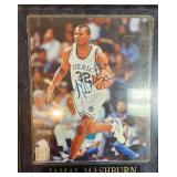Signed Jamal Mashburn Plaque