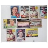 Lot Of 10 1965-71 Topps MLB Cards Groat & More