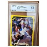 1987 Classic Roger Clemons Mint 10