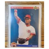 18 Packs Of 1992 UD Reggie Sanders Rookie Cards