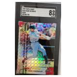 1999 Topps Finest Mark McGwire Refractor SGC 8