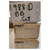 3 1988 MLB Sets Topps Donruss Score