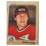 Lot of 18 70s-80s Carlton Fisk Cards