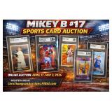 Thank you for another great Mikey B Auction