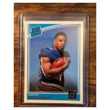 2018 Panini Donruss Rated Saquon Barkley #306 (RC)