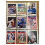 LG Binder Page Lot 100s 80s-90s MLB Cards