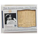 Lot Of 6 Patch Cards From HOF Past Joe Dimaggio &