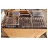 Case Of New Plastic Card Cases