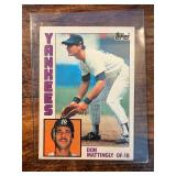 1984 Topps - Don Mattingly #8 (RC)