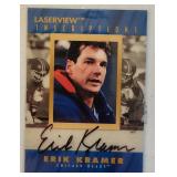1996 Pinnacle Laserview Auto Card Eric Kramer