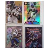 4 1990s NFL Star Players Inserts Chris Carter & Mo