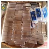 Supply Lot Box Full of Plastic Card Cases