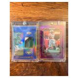 Garrett Wilson RC #ï¿½d lot of 2- /75 & /99