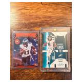 Eagles WR Duo Brown Prizm /149 & Smith RC Patch