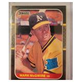 Lot of 10 1980s MLB Super Star Cards Many Rookies
