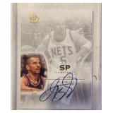 2003 SP Authentic Jason Kidd Auto 5 Nets HOF