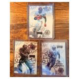 1994 Playoff Ground Attack FOIL lot of 3- Barry,ES