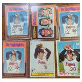 13 70s-80s Nolan Ryan Cards
