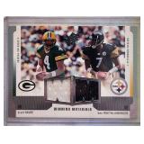 2005 UD Winning Materials Rodgers/Roethlisberger